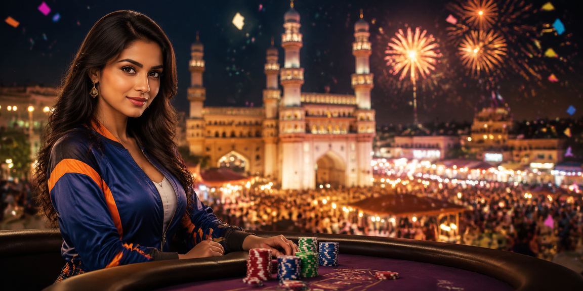Festive slots promotions during cricket season near Charminar Hyderabad